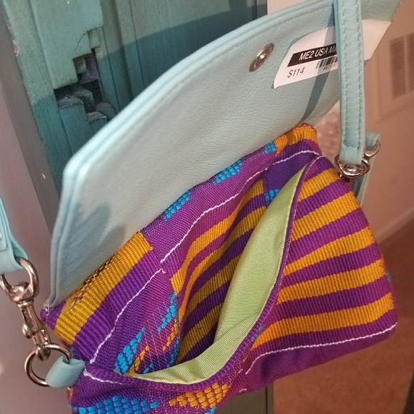 Authentic Kente Cloth Clutch - Picture 7 of 7